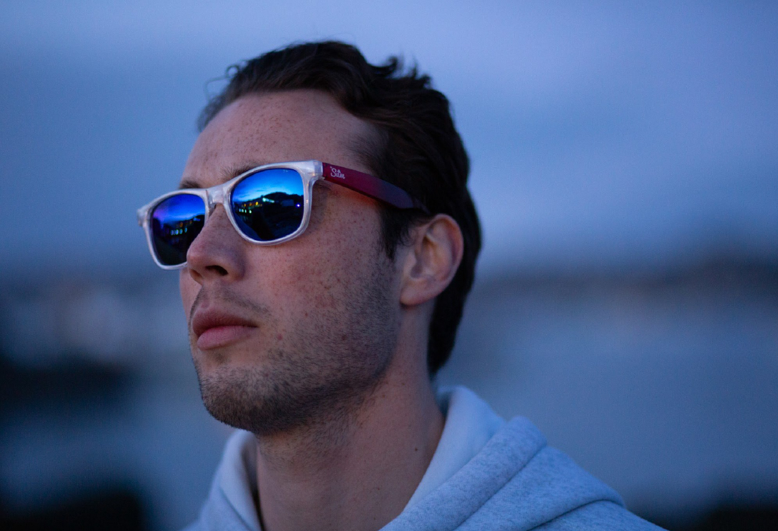 Guy with American Dream Sunglasses Guy with American Dream Sunglasses