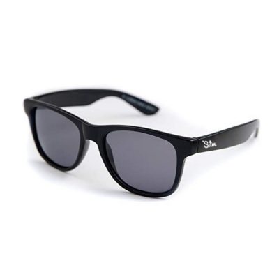 Glossy Black Polarised Sunglasses
