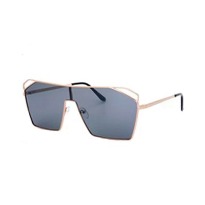 Infinity Mirror UV400 Sunglasses Black